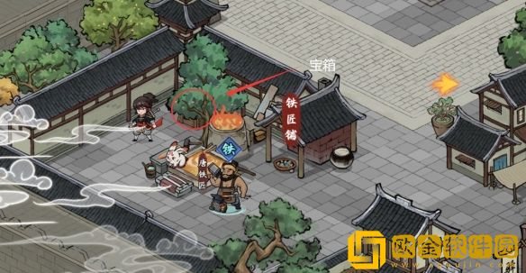 方寸对决洛城宝箱在哪