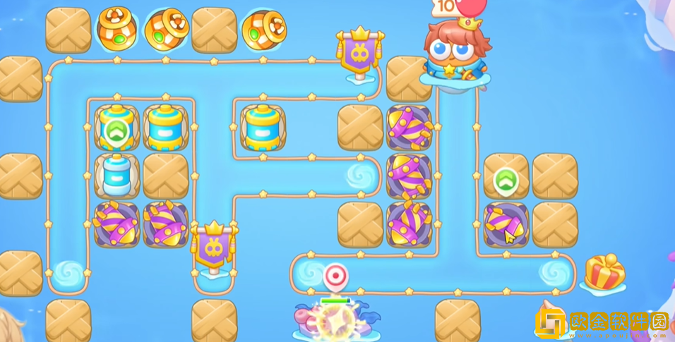 保卫萝卜4海的闺女20关攻略