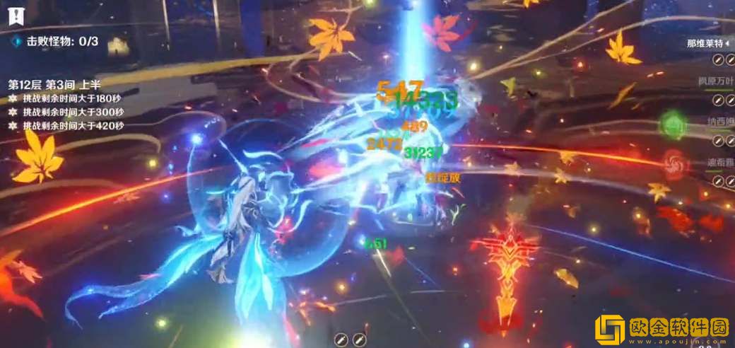 原神那维莱特毕业面板属性参考