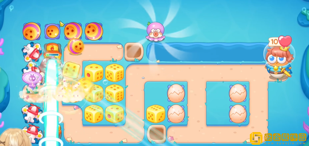 保卫萝卜4海的闺女24关攻略