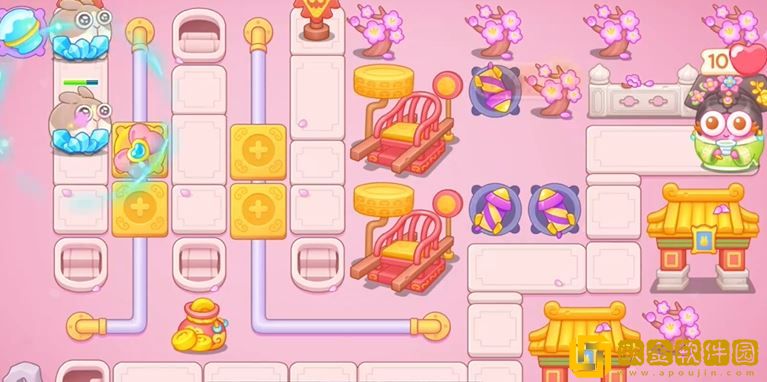 保卫萝卜4秋妃传117关攻略