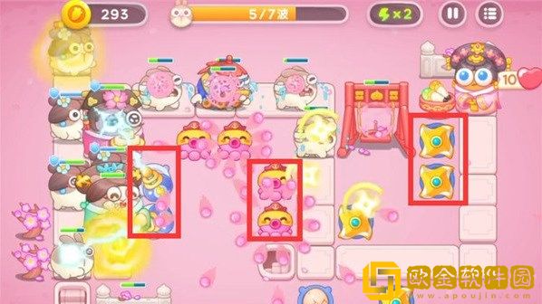 保卫萝卜4秋妃传1关攻略