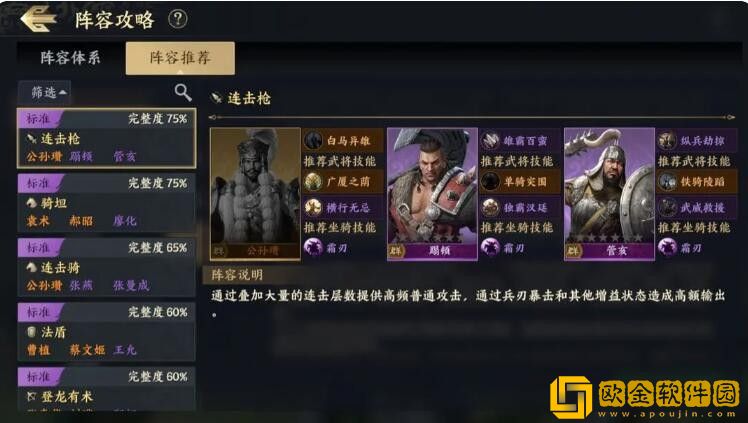 战地无疆新手开荒连击枪阵容是什么