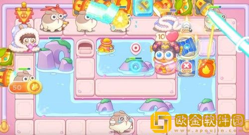 保卫萝卜4秋妃传53关攻略