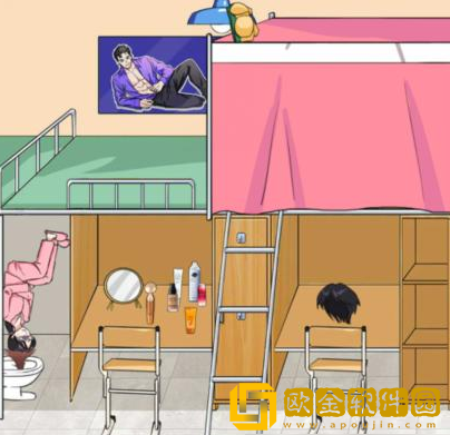 汉字找茬王突击查寝帮她们应付宿管查寝怎么过关