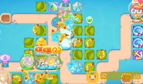 保卫萝卜4海的闺女13关攻略