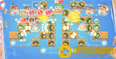 保卫萝卜4暖暖汤泉3关攻略