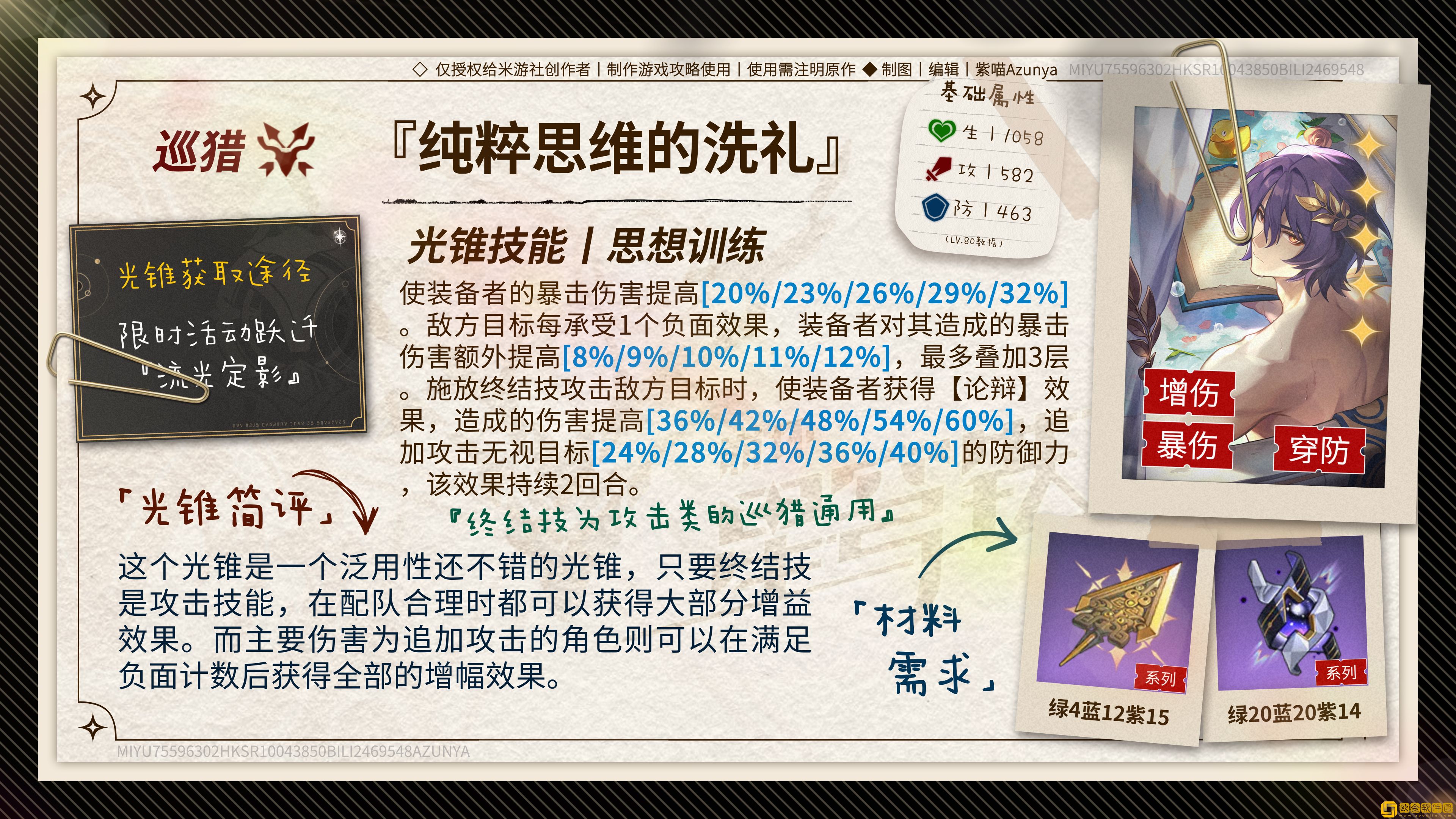 崩坏星穹铁道真理医生光锥怎么选