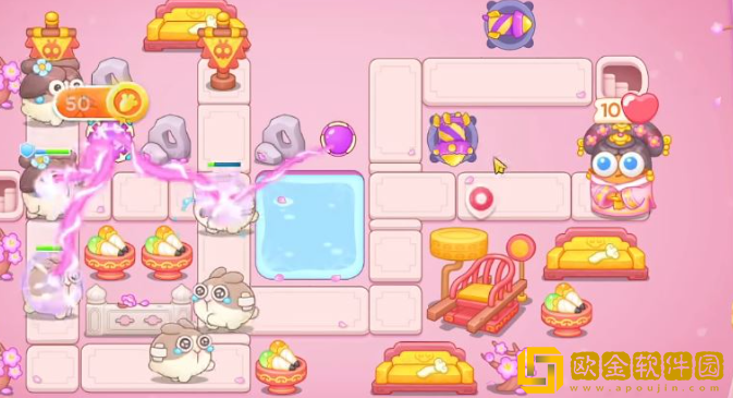 保卫萝卜4秋妃传62关攻略