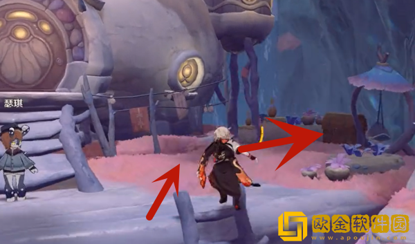 原神海沫村露天宝箱一位置在哪