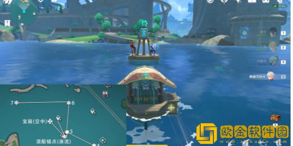 原神枫丹七个海面浮标怎么解谜