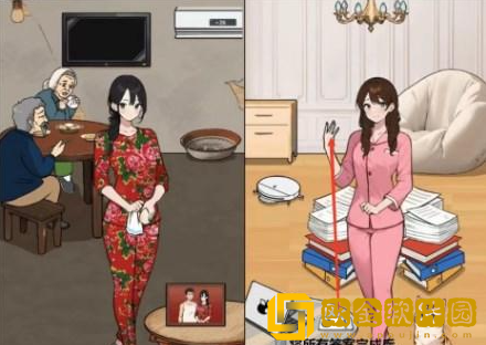 抖音小游戏文字来找茬留守妇女怎么过