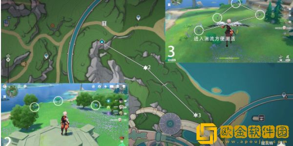 原神枫丹水元素方碑解密怎么做