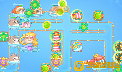 保卫萝卜4海的闺女9关攻略