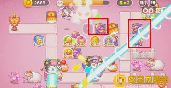 保卫萝卜4秋妃传11关攻略