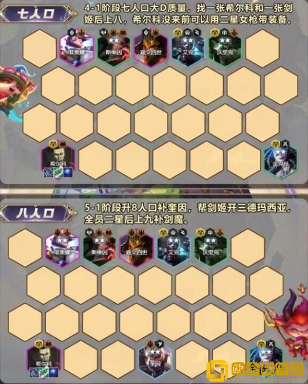 金铲铲之战S9.5祖安希尔科阵容怎么玩