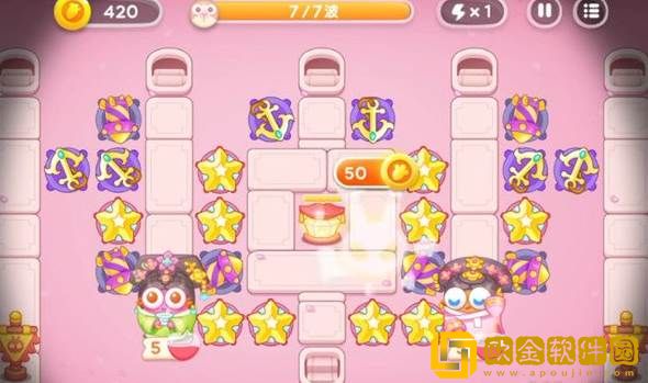 保卫萝卜4秋妃传5关攻略