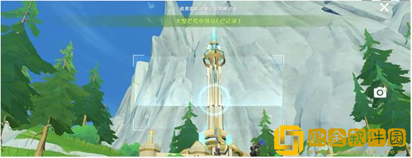 原神大型芒荒中继站位置在哪