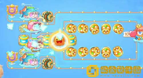 保卫萝卜4海的闺女1关攻略