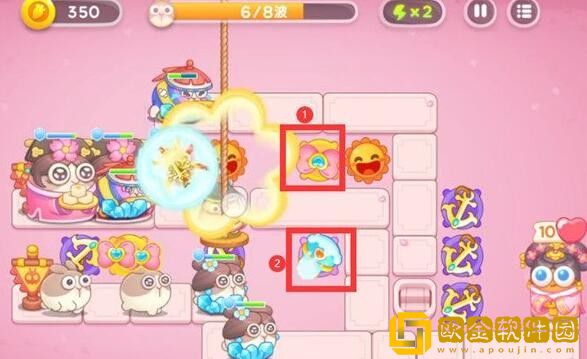 保卫萝卜4秋妃传4关攻略