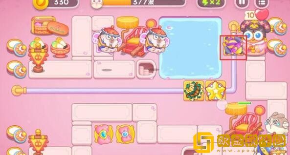 保卫萝卜4秋妃传3关攻略