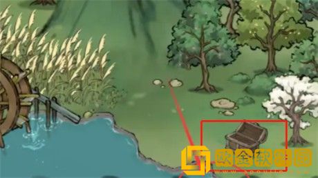 方寸对决栖霞镇藏宝图