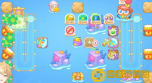 保卫萝卜4海的闺女5关攻略