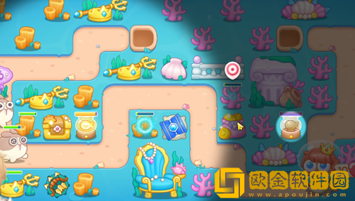 保卫萝卜4海的闺女7关攻略