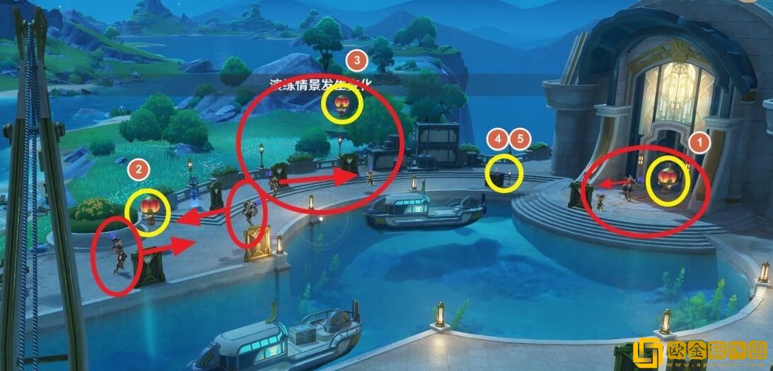 原神一场千步拦射角分间第三关怎么做