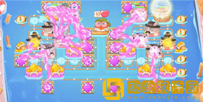 保卫萝卜4暖暖汤泉14关攻略