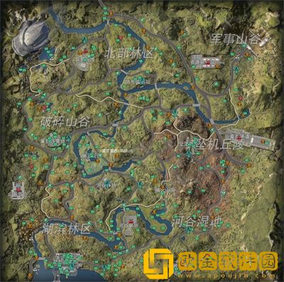 星球重启避难所右宝箱分布图