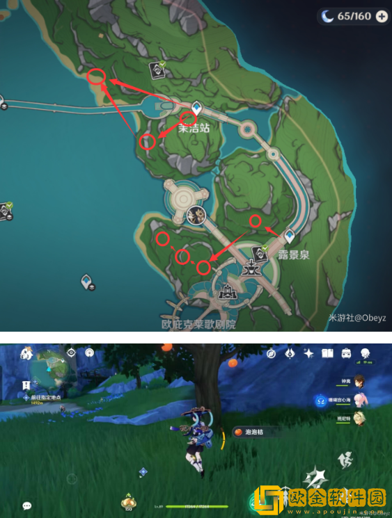 原神泡泡桔在哪采集