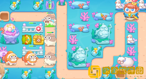 保卫萝卜4海的闺女13关攻略