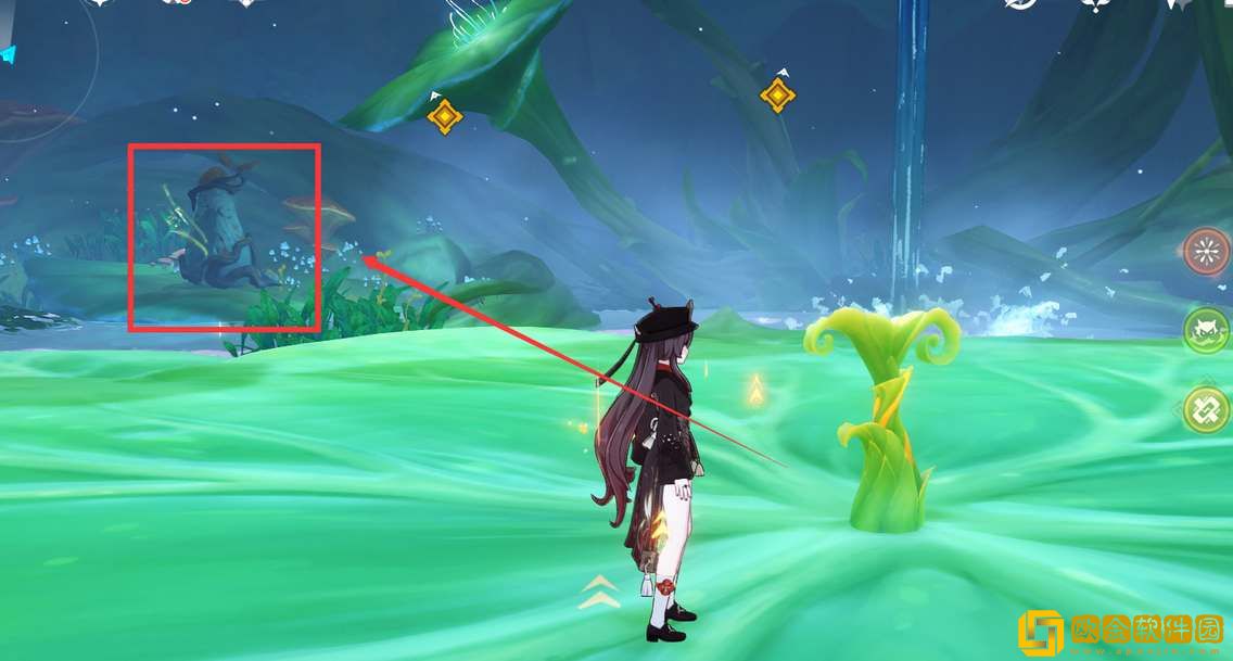 原神通往黯道的曲调三个草种子位置攻略