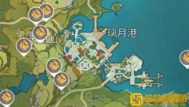 原神璃月岩神瞳分布位置大全