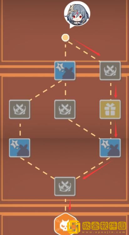 崩坏3寻鸢漫录第二关通关方法