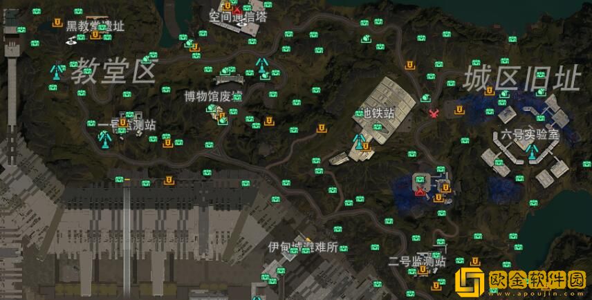 星球重启伊甸城全宝箱分布