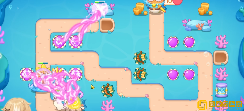 保卫萝卜4海的闺女23关攻略