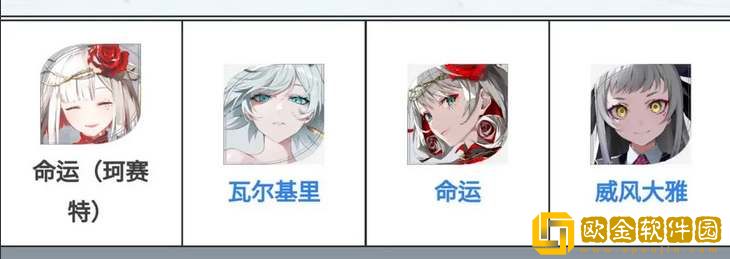 宿命回响抗争队配队攻略-宿命回响抗争队配队一览