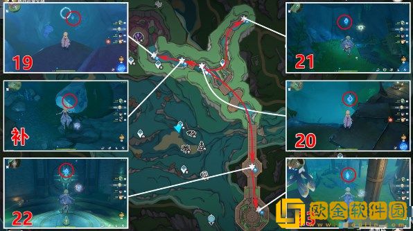 原神科学院区水神瞳位置在哪里