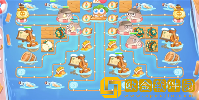 保卫萝卜4暖暖汤泉3关攻略