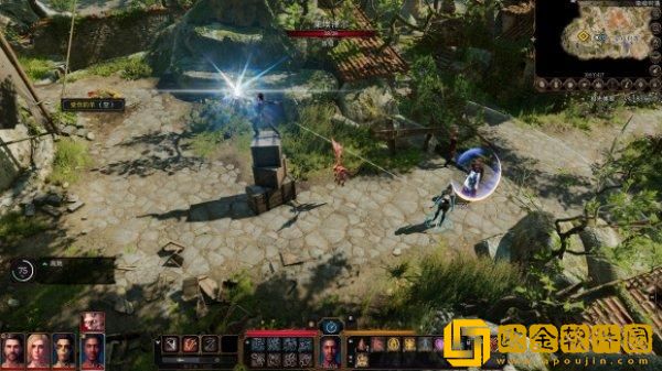 博德之门3磨损的岩石怎么打开