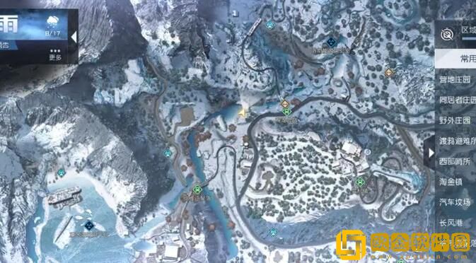 黎明觉醒生机内有乾坤藏宝图在哪