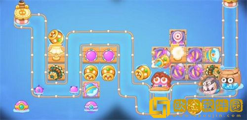 保卫萝卜4阿波尼克号57关攻略