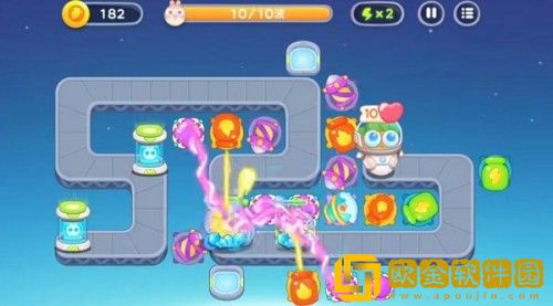 保卫萝卜4太空穿越6关攻略