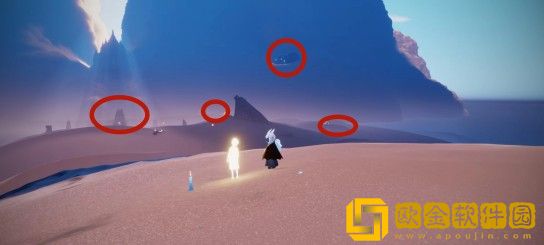 光遇小金人全部位置-光遇晨岛小金人位置一览