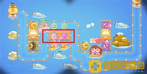 保卫萝卜4阿波尼克号57关攻略