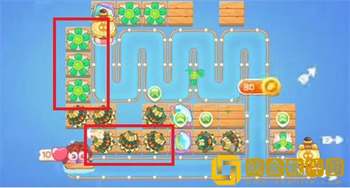 保卫萝卜4阿波尼克号58关攻略