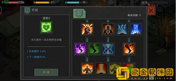 像素危城输出天赋怎么加点