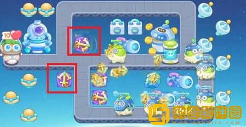 保卫萝卜4太空穿越3关攻略